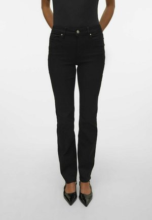 Vero Moda VMFLASH - Jean flare - black