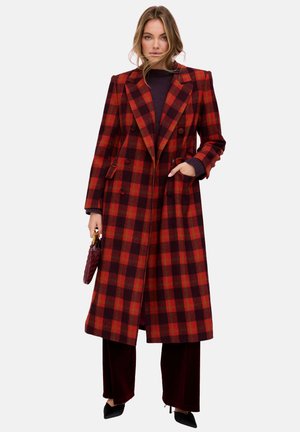 Klassischer Mantel - red