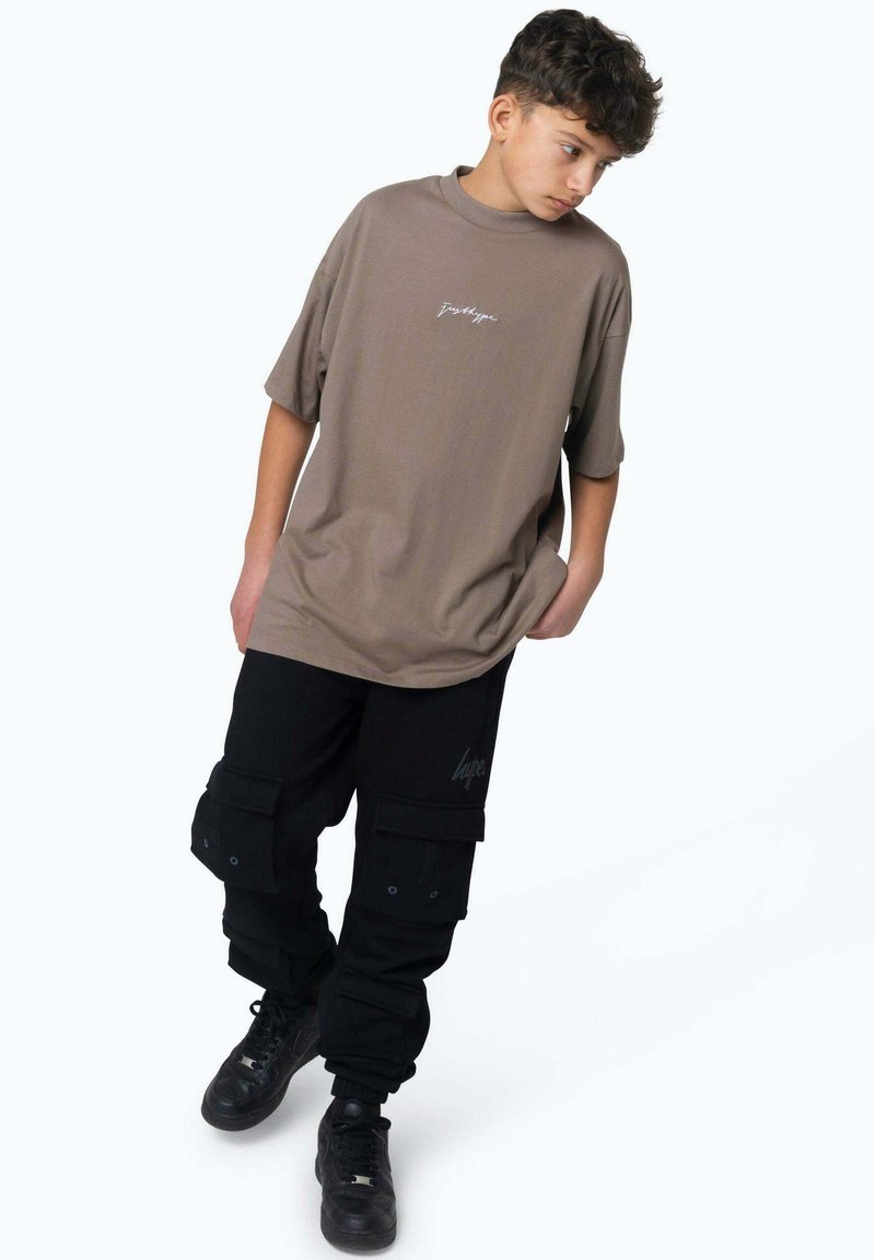 Hype T-shirt basic bruin