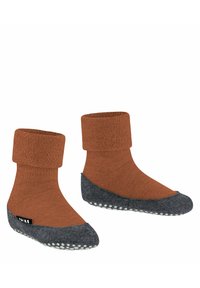 FALKE Cosyshoe - Sokken - rust