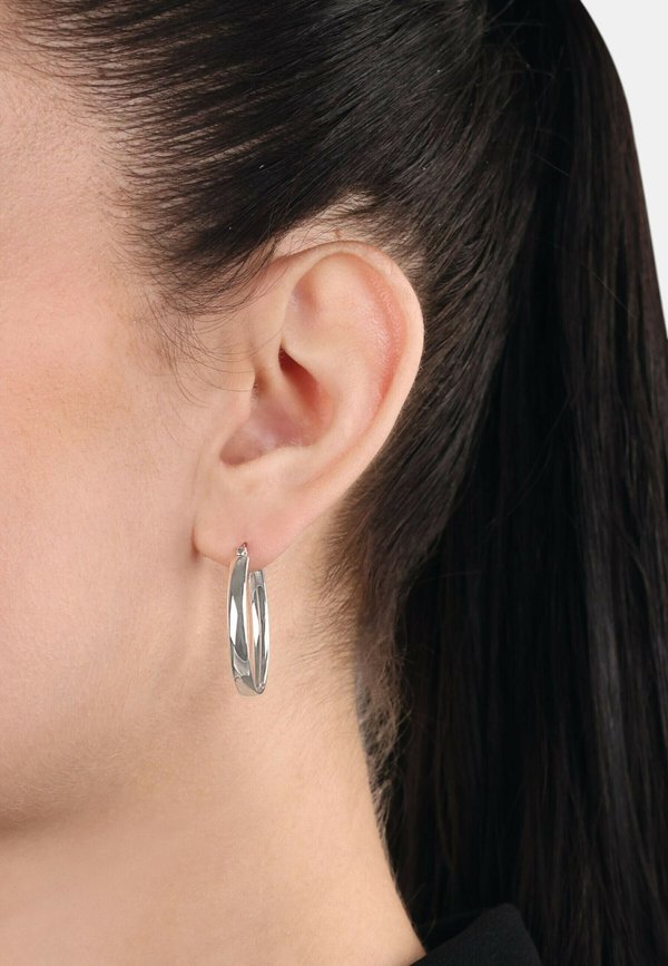 BASIC - Ohrringe - silberfarben