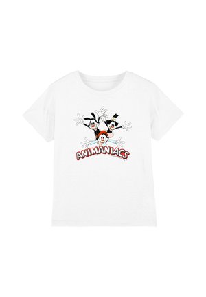 Cotton Soul, ANIMANIACS/ANIMANIACS TRIO UNISEX - Print T-shirt - white