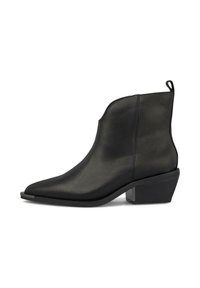 Botine cowboy/biker - black