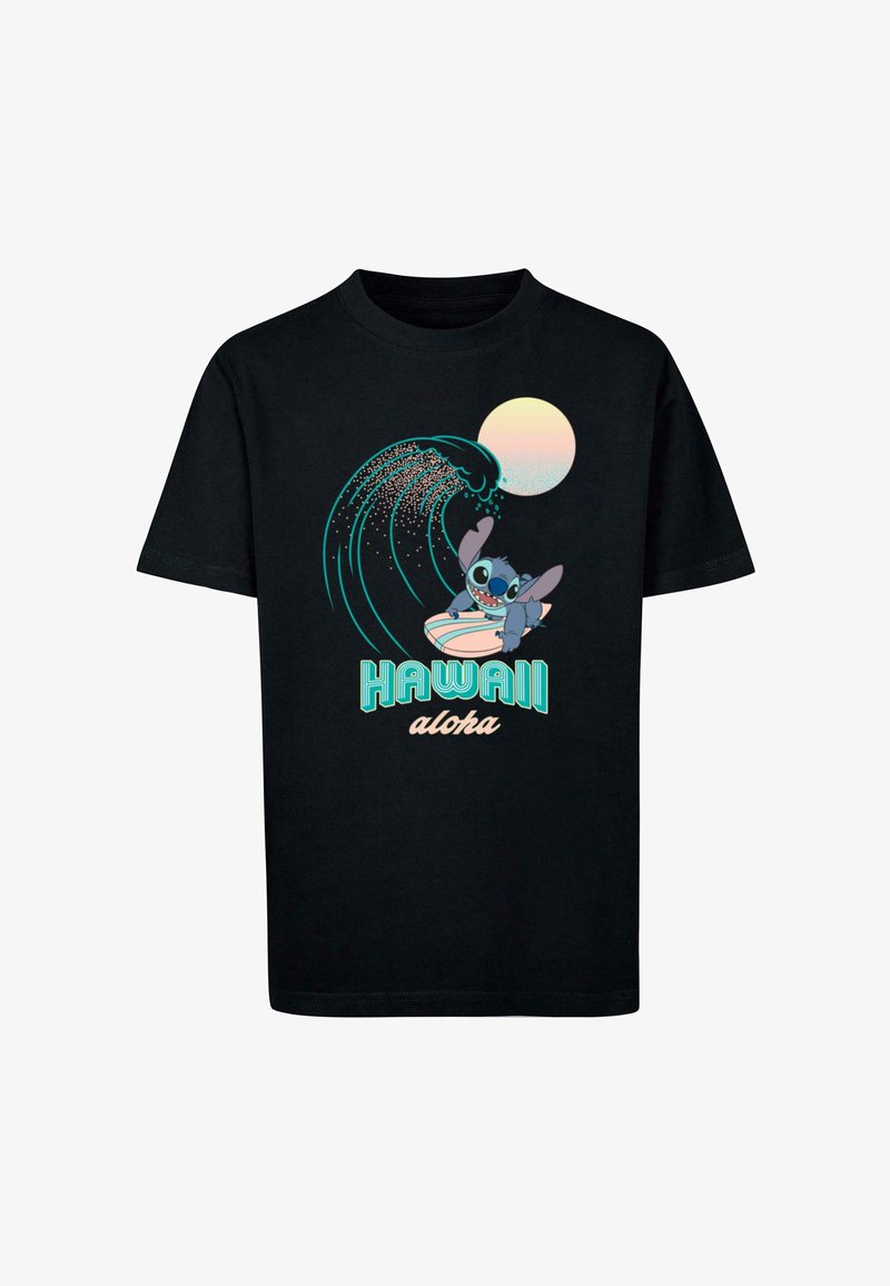 ABSOLUTE CULT LILO AND STITCH - HAWAII - T-shirts print - black