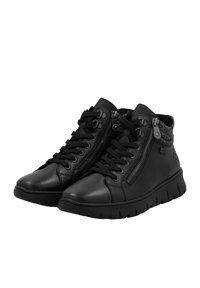 Rieker Bottines à lacets - schwarz