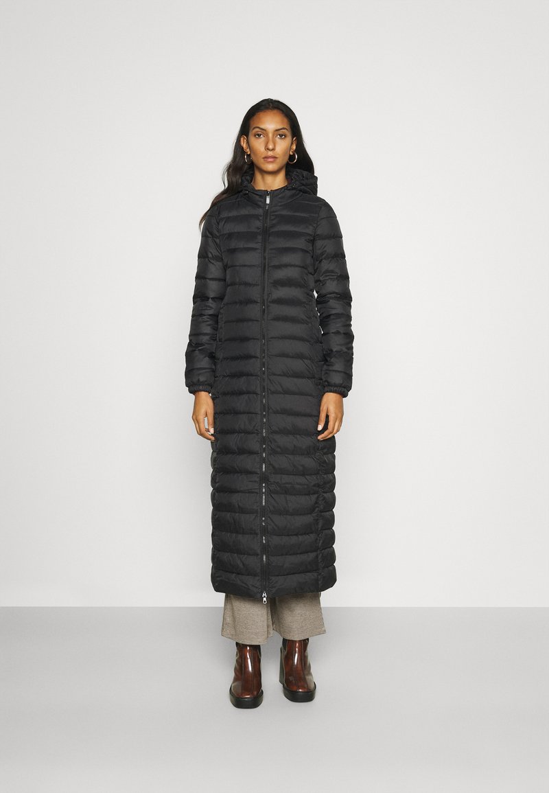 ONLY Tall ONLNEWTAHOE X LONG COAT - Wintermantel - black/schwarz ...