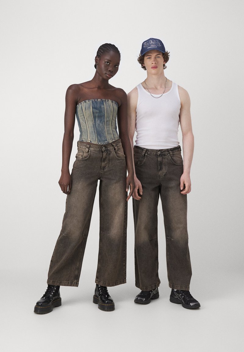 JADED LONDON acid brown Colossus Jeans