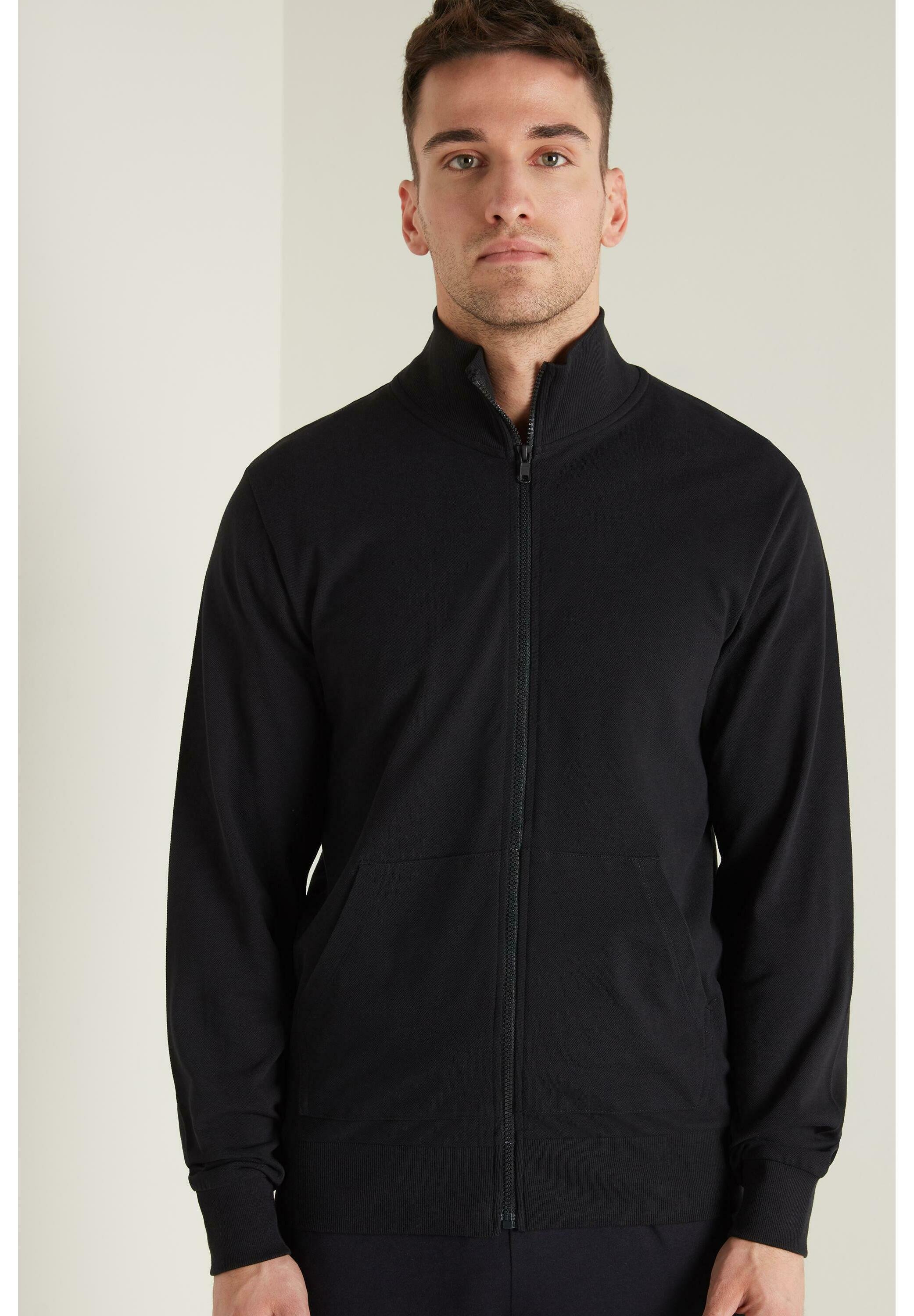 Tezenis Sudadera con cremallera - nero/negro - Zalando.es