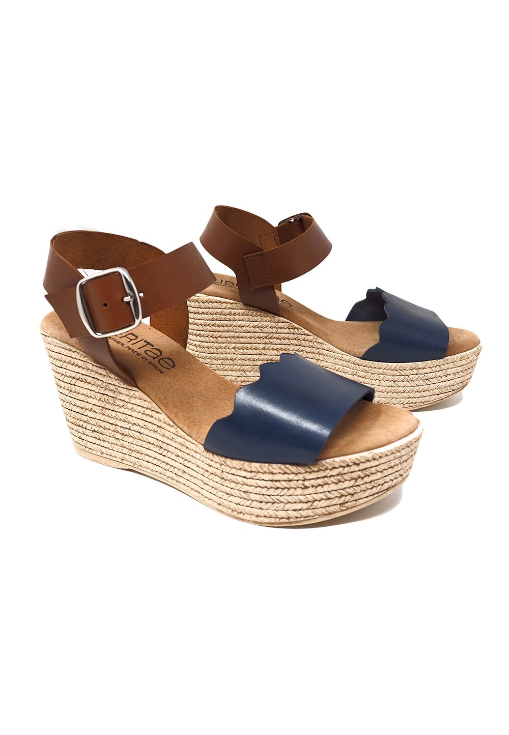 liberitae sandalias cuña