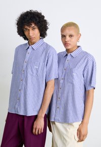 Obey Clothing BIGWIG GALLO UNISEX - Gombos blúz - surf blue multi