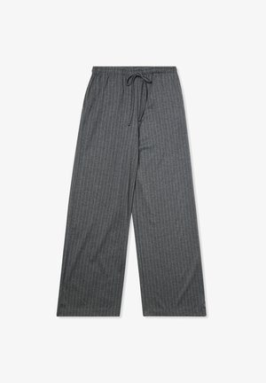 Terranova WIDE LEG GESSATI - Pantaloni - grigio scuro