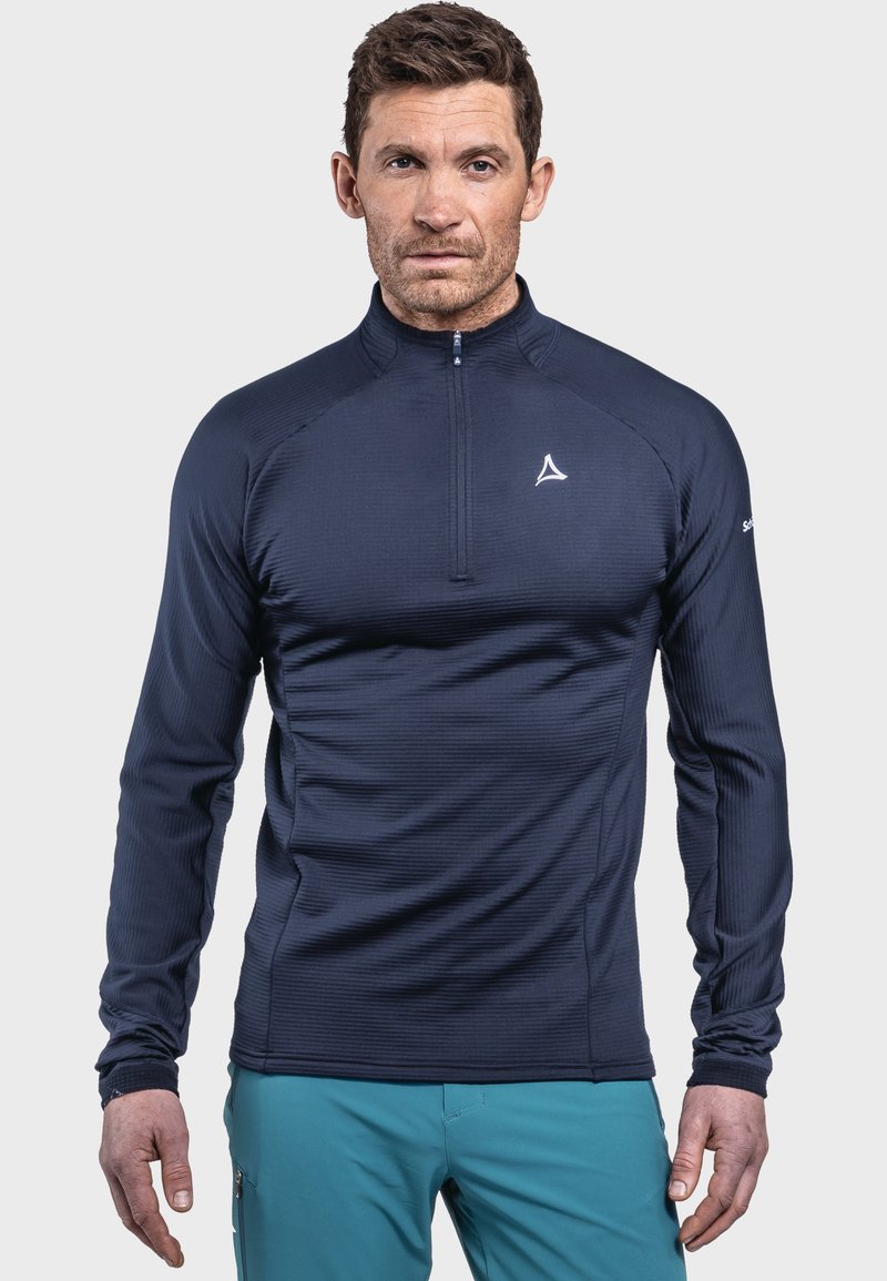 Schöffel Langarmshirt - blau