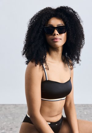 ICONIC BANDEAU - Πάνω μέρος μπικίνι - black