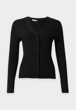 sandro, CARDIGAN GABRIELLE MIX - Ζακέτα - noir