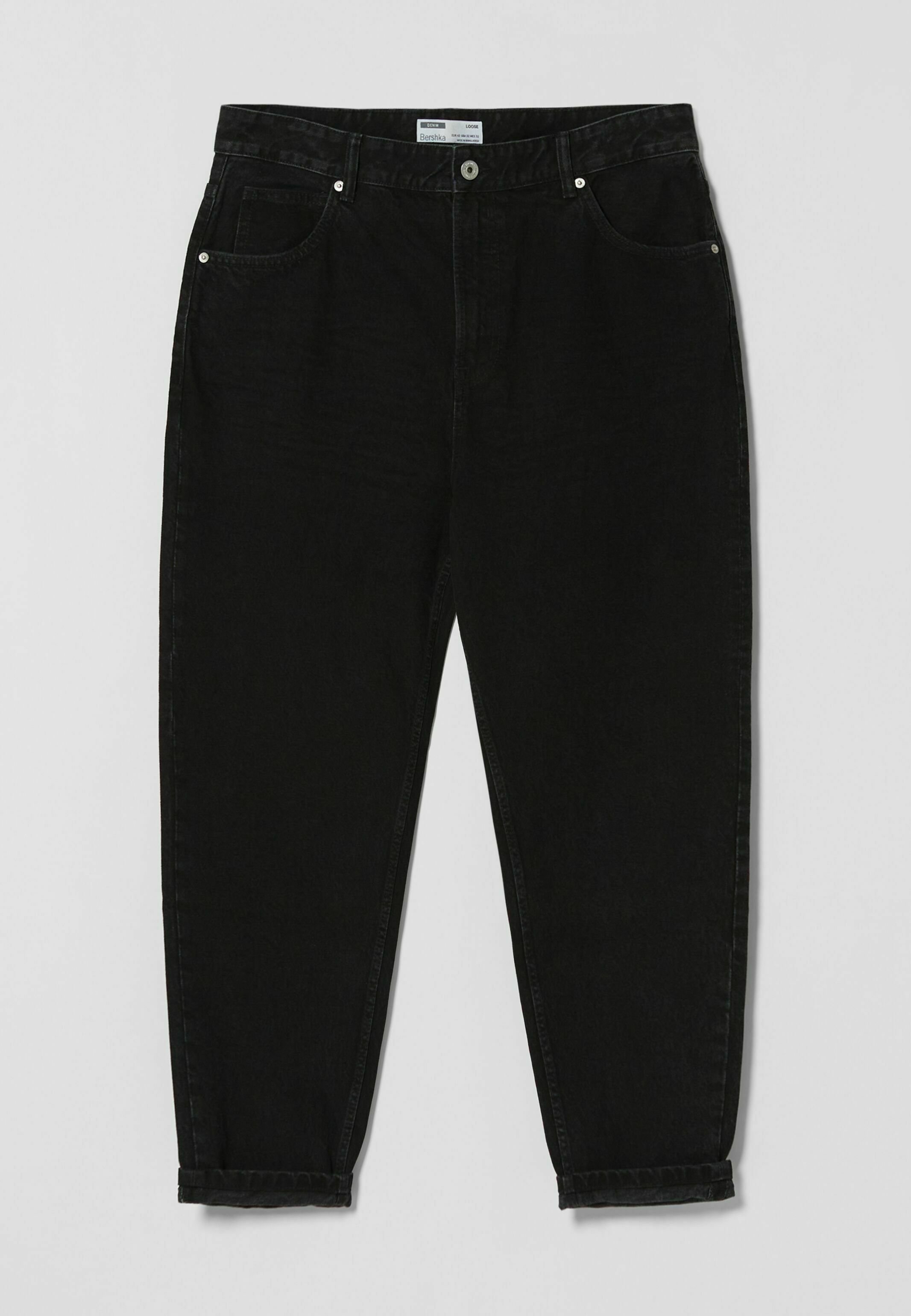 Bershka Jeans baggy - black/nero - Zalando.it