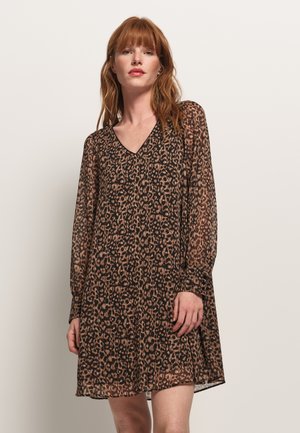 REACH LEOPARD PRINT   - Vestido informal - black