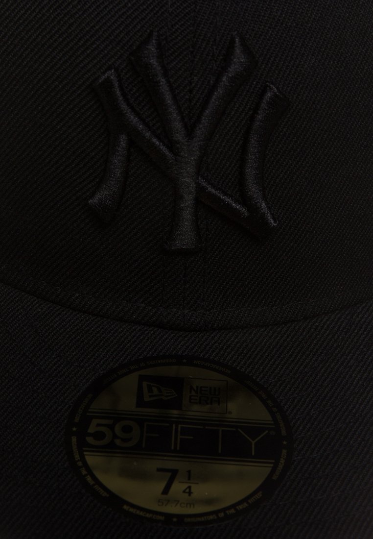 New Era 59fifty New York Yankees Cap Black On Black Neyyan Schwarz Zalando De