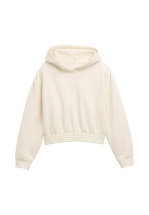 Mikina s kapucňou - gardenia white