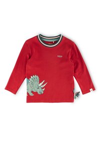 sigikid DINO WORLD - Langarmshirt - rot