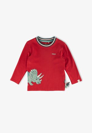sigikid DINO WORLD - Langarmshirt - rot