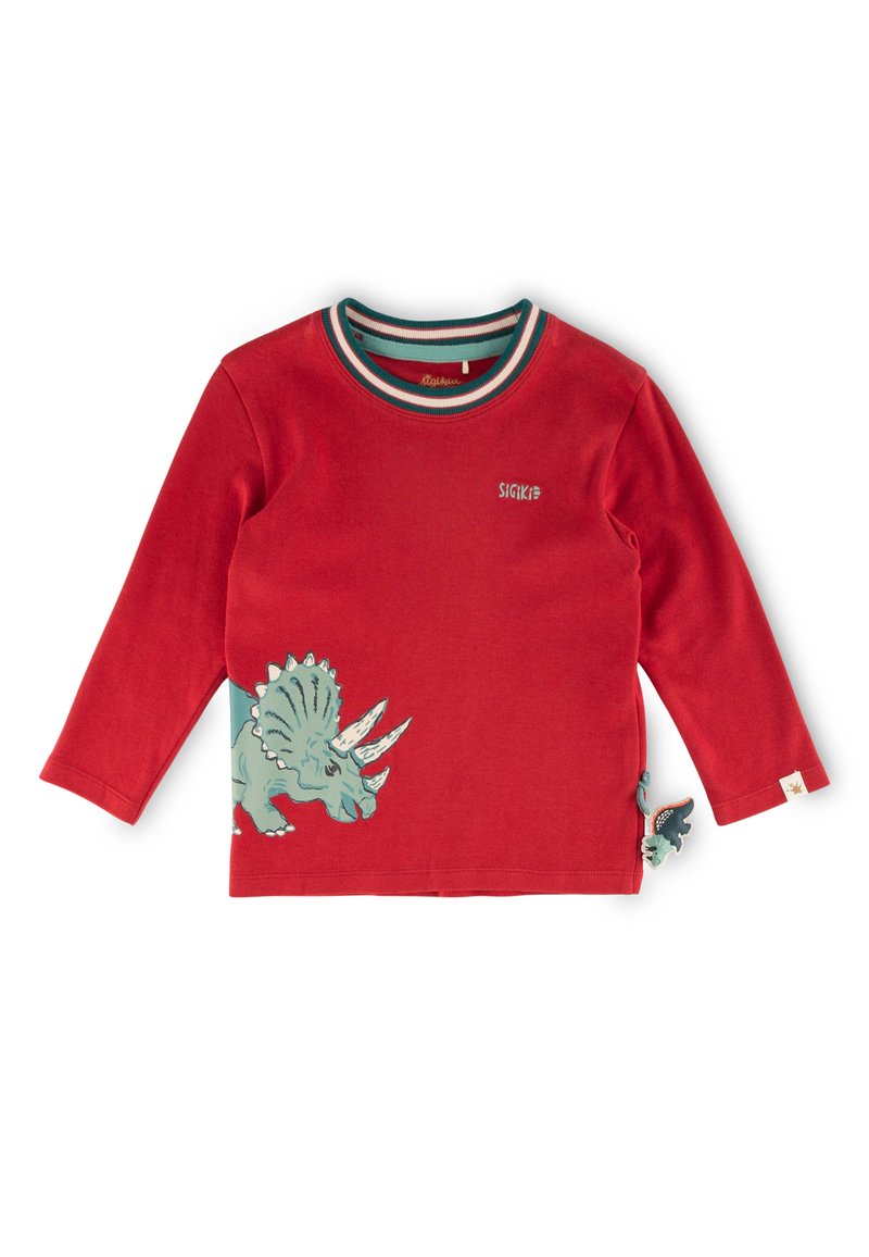 sigikid DINO WORLD - Langarmshirt - rot