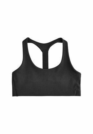 Next, REGULAR FIT - T-BACK MEDIUM IMPACT SPORTS BRA . - Bustier - black