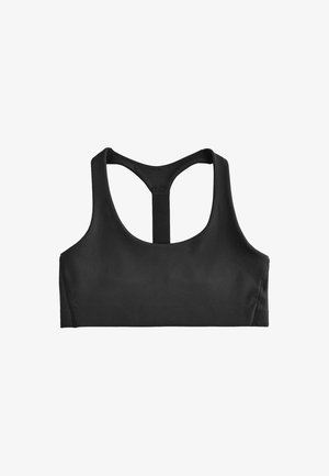 Next, REGULAR FIT - T-BACK MEDIUM IMPACT SPORTS BRA . - Alustoppi - black