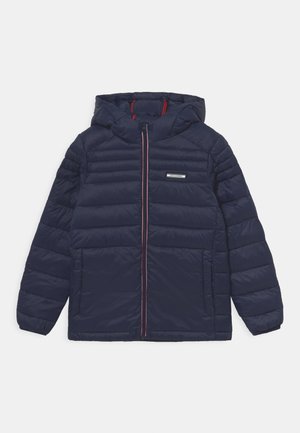 JJEACE PUFFER HOOD JR - Giacca invernale - navy blazer