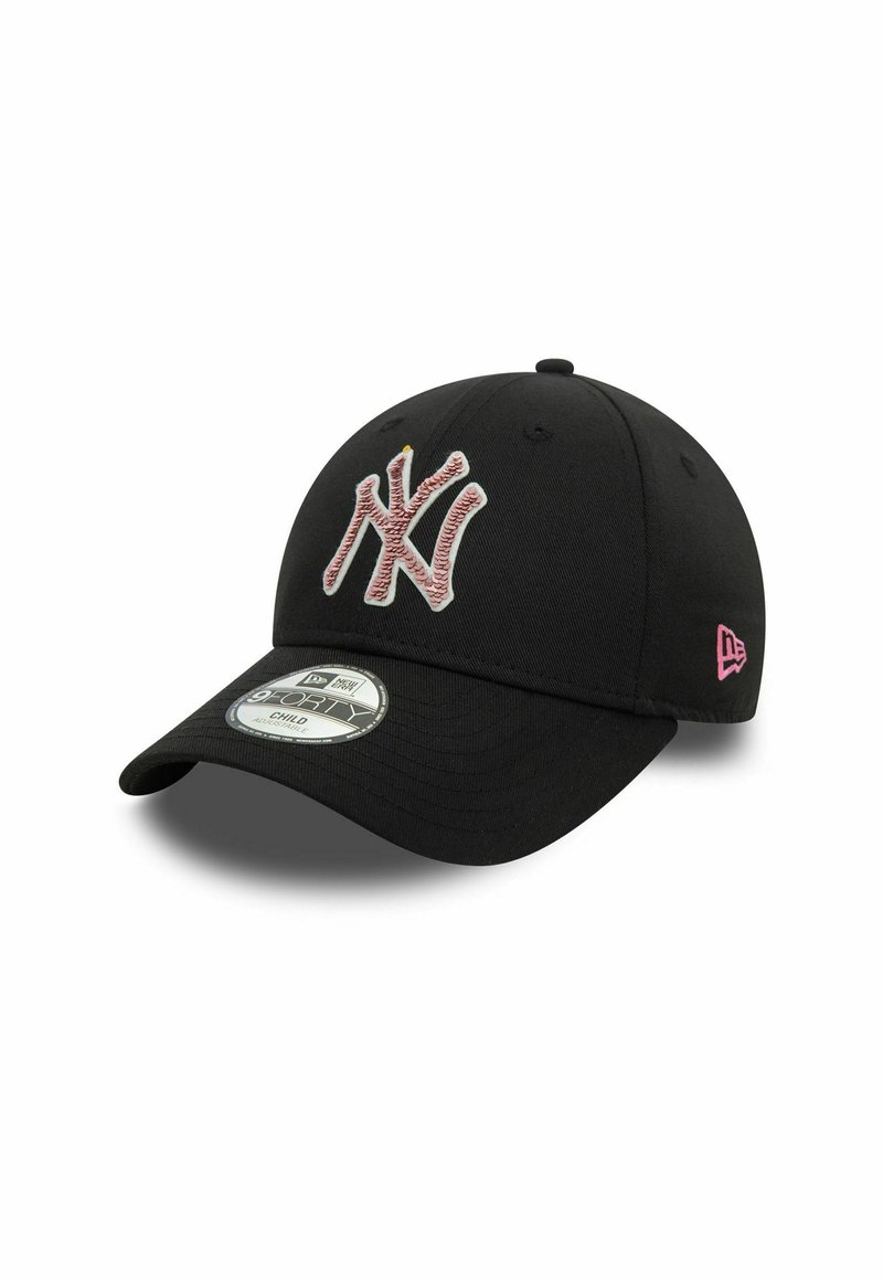 New Era 9FORTY    PAILLETTEN NEW YORK YANKEES - Cap - black