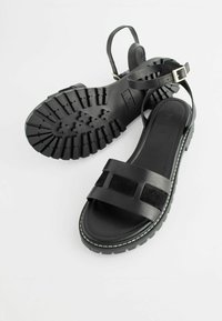 Next FOREVER COMFORT CLEATED REGULAR WIDE FIT - Sandaalid - black
