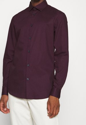 Zakelijk overhemd - bordeaux