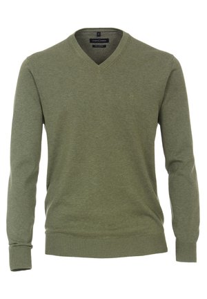 Strickpullover - green