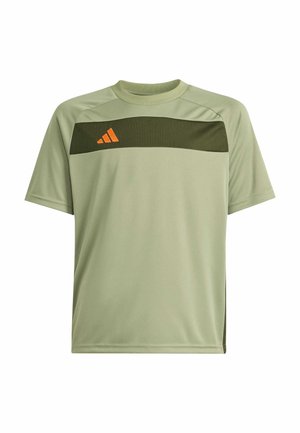 ADIDAS PERFORMANCE - Triko s potiskem - tent green   night cargo   impact orange
