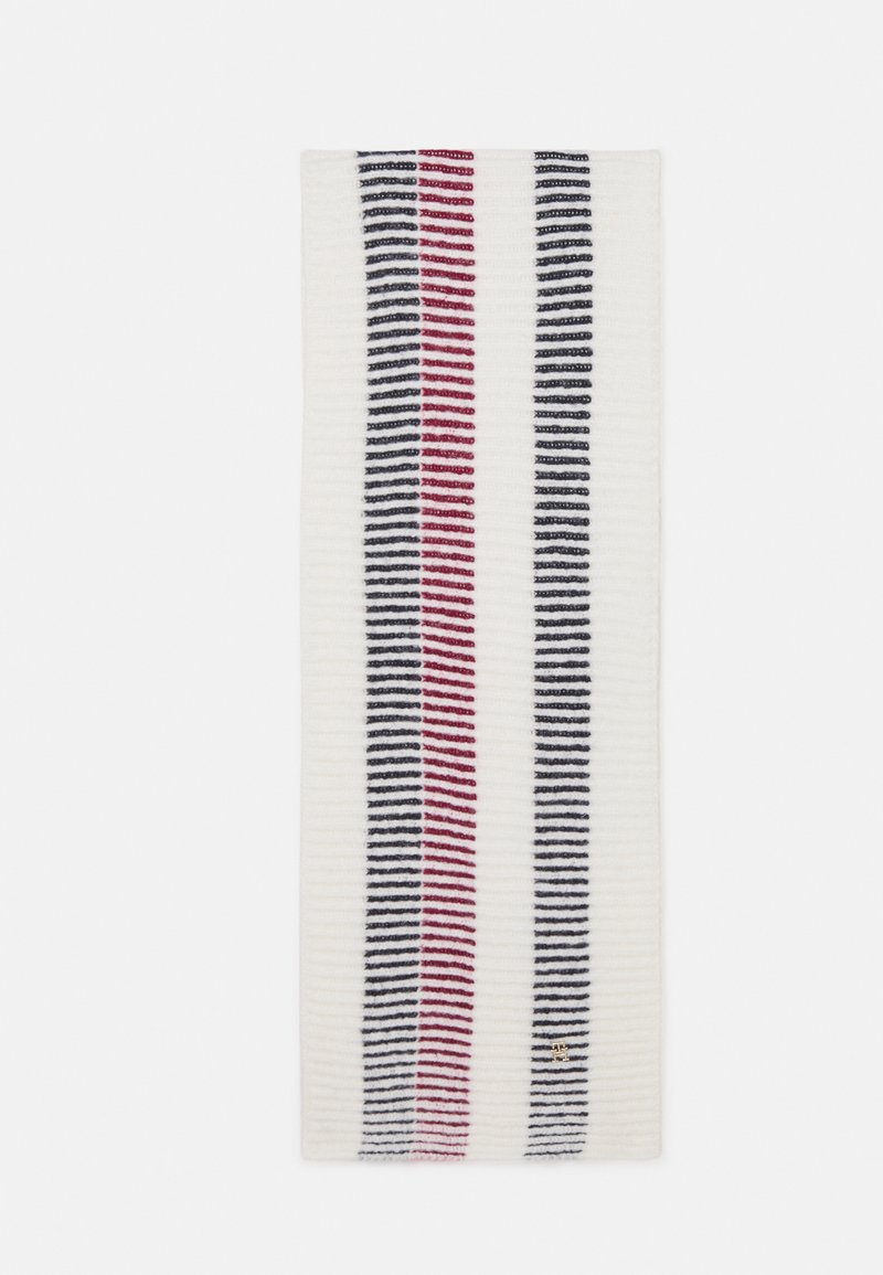 Tommy Hilfiger VARSITY SKI SCARF - Κασκόλ - ancient white