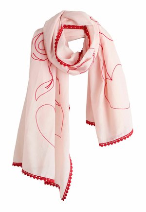Scarf - pink valentines