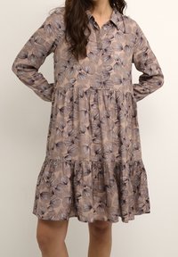 Kaffe Robe chemise - grey