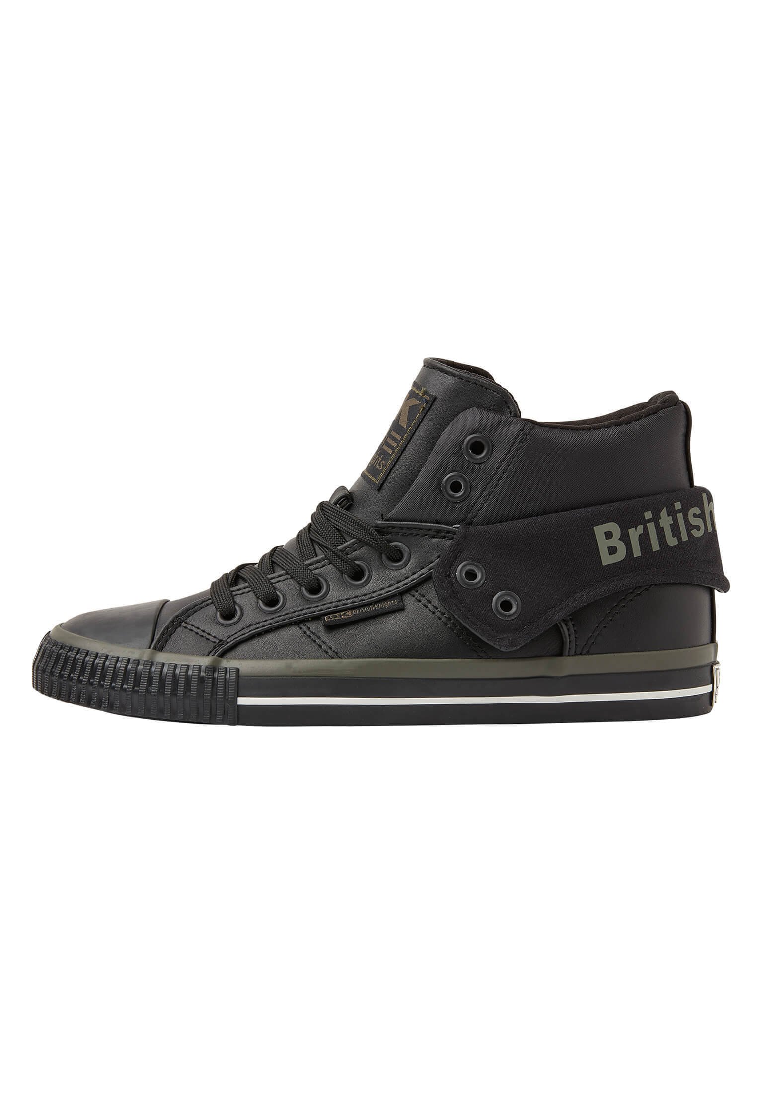 British Knights ROCO - Sneakers laag - black/khaki/black/Zwart - Zalando.nl
