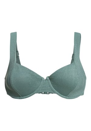 SHIMMER TIME - Top de bikini - green