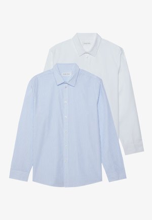 2 PACK - Chemise classique - light blue/white/white
