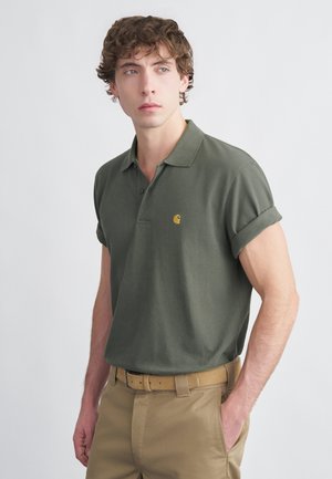 CHASE - Poloshirts - leaf/gold-coloured