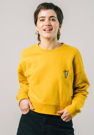 Sweatshirt - yellow