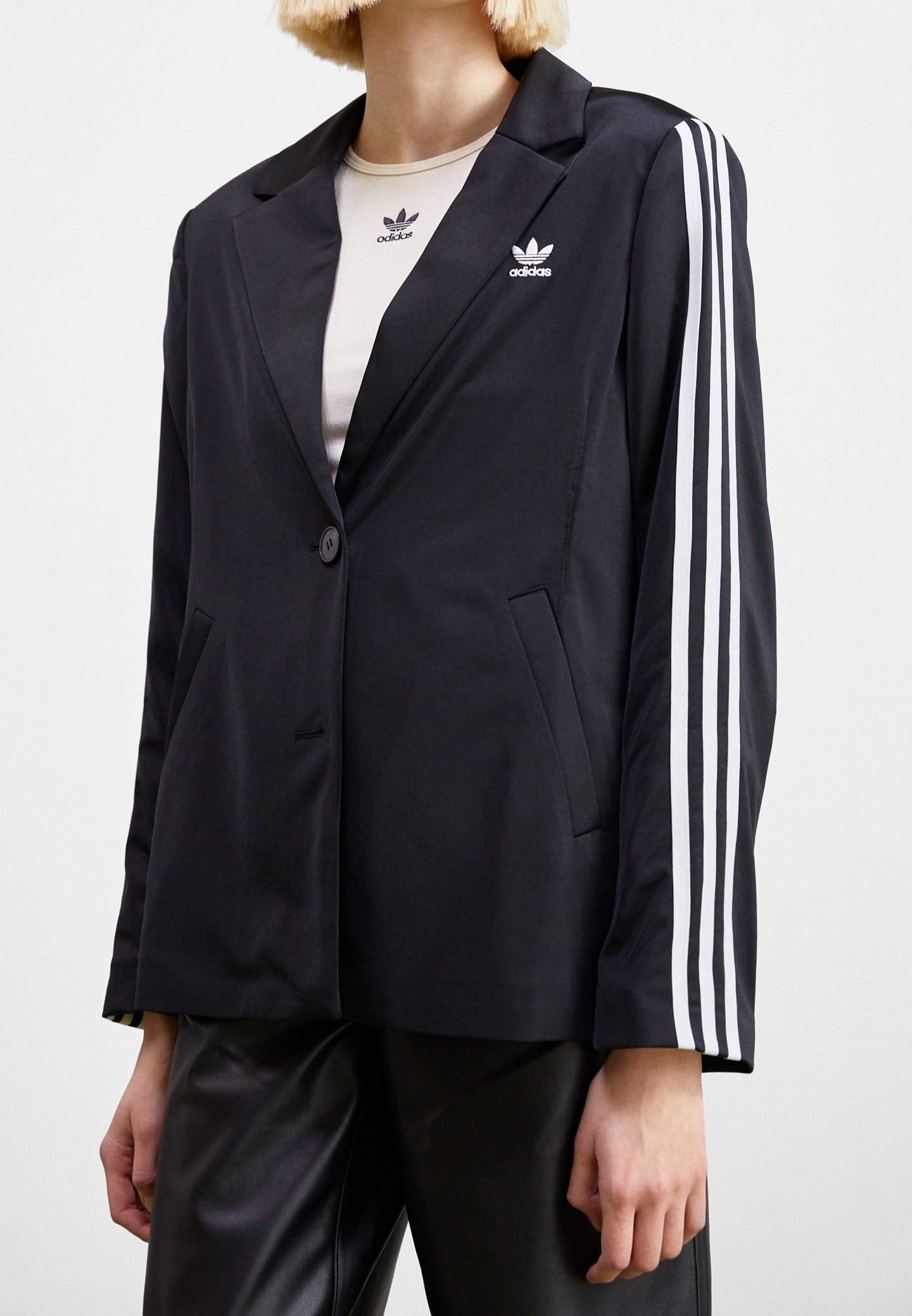 adidas Originals Blazer - black/schwarz - (Pre-owned) - Zalando
