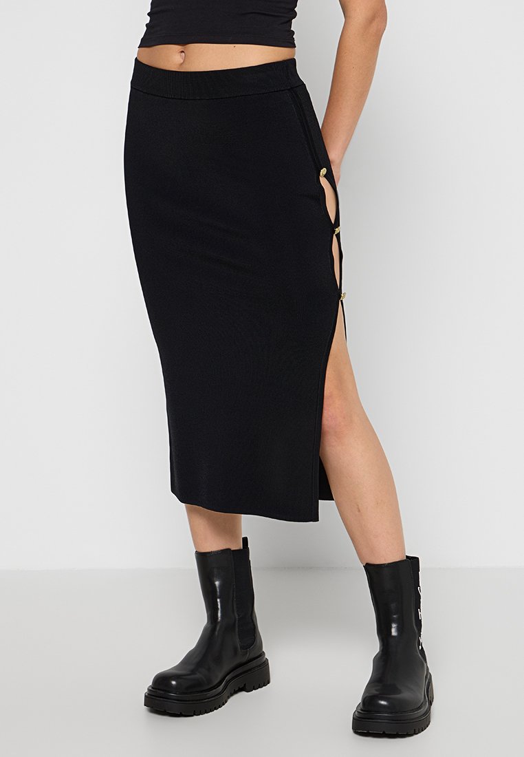 Versace Jeans Couture Kokerrok zwart