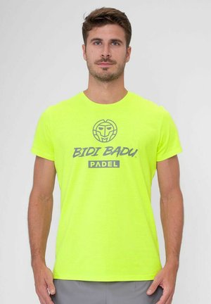 SPIRIT LOGO CHILL - Sport T-Shirt - gelb