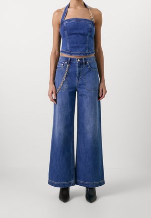 Wide Leg - blue
