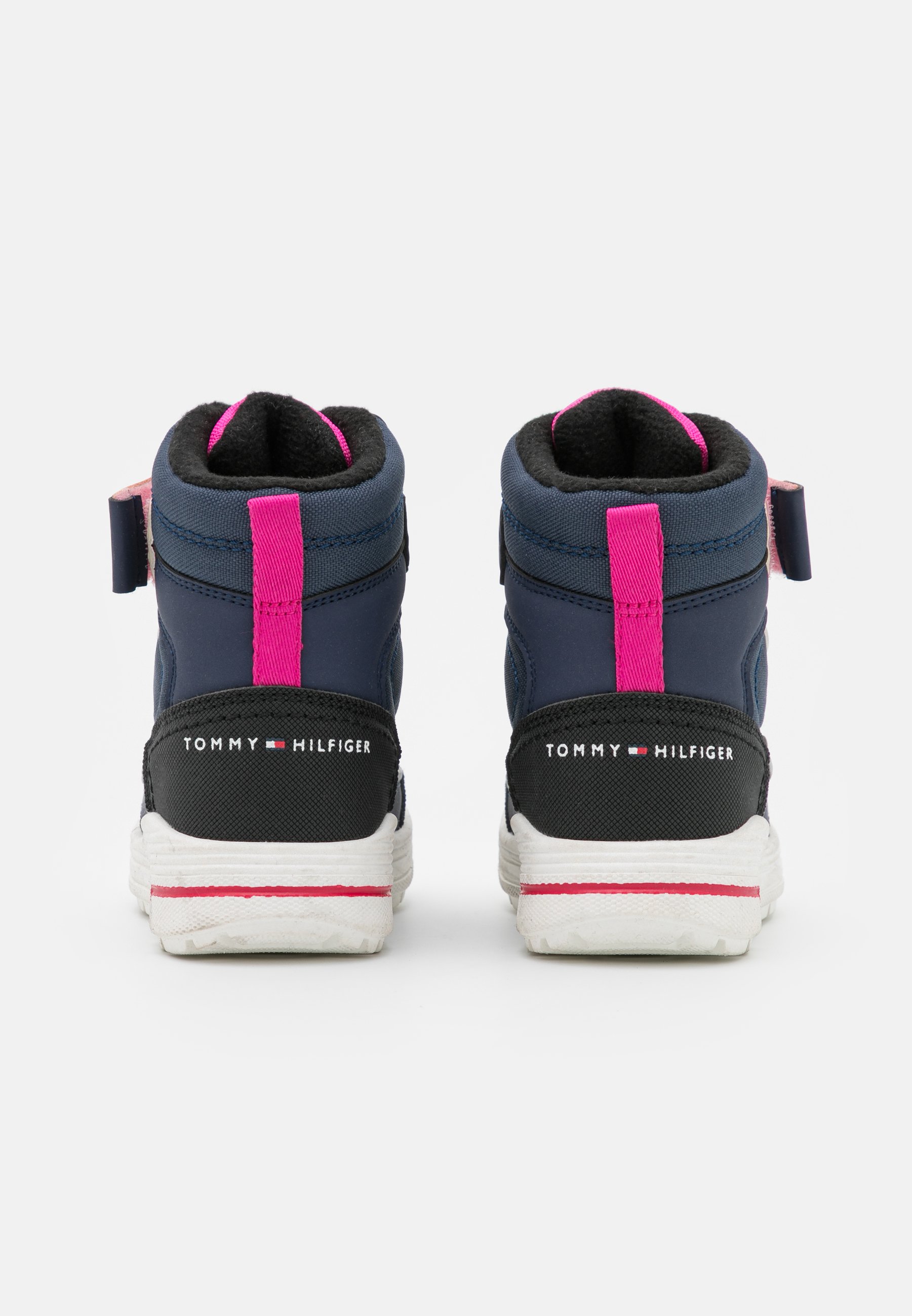 Tommy Hilfiger Botas para la nieve - blue/fuchsia/azul marino - Zalando.es