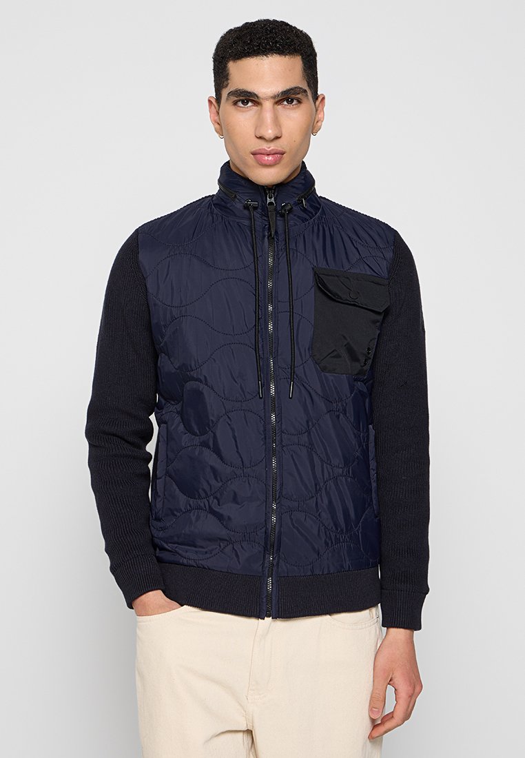 Petrol Industries Lichte jas lichtblauw