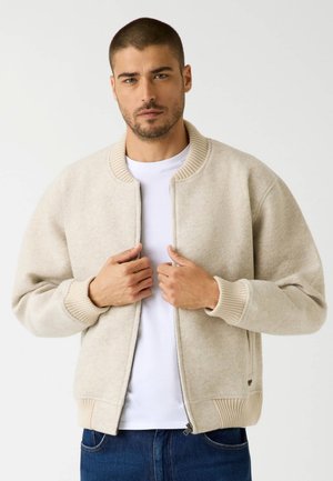 Giubbotto Bomber - creme