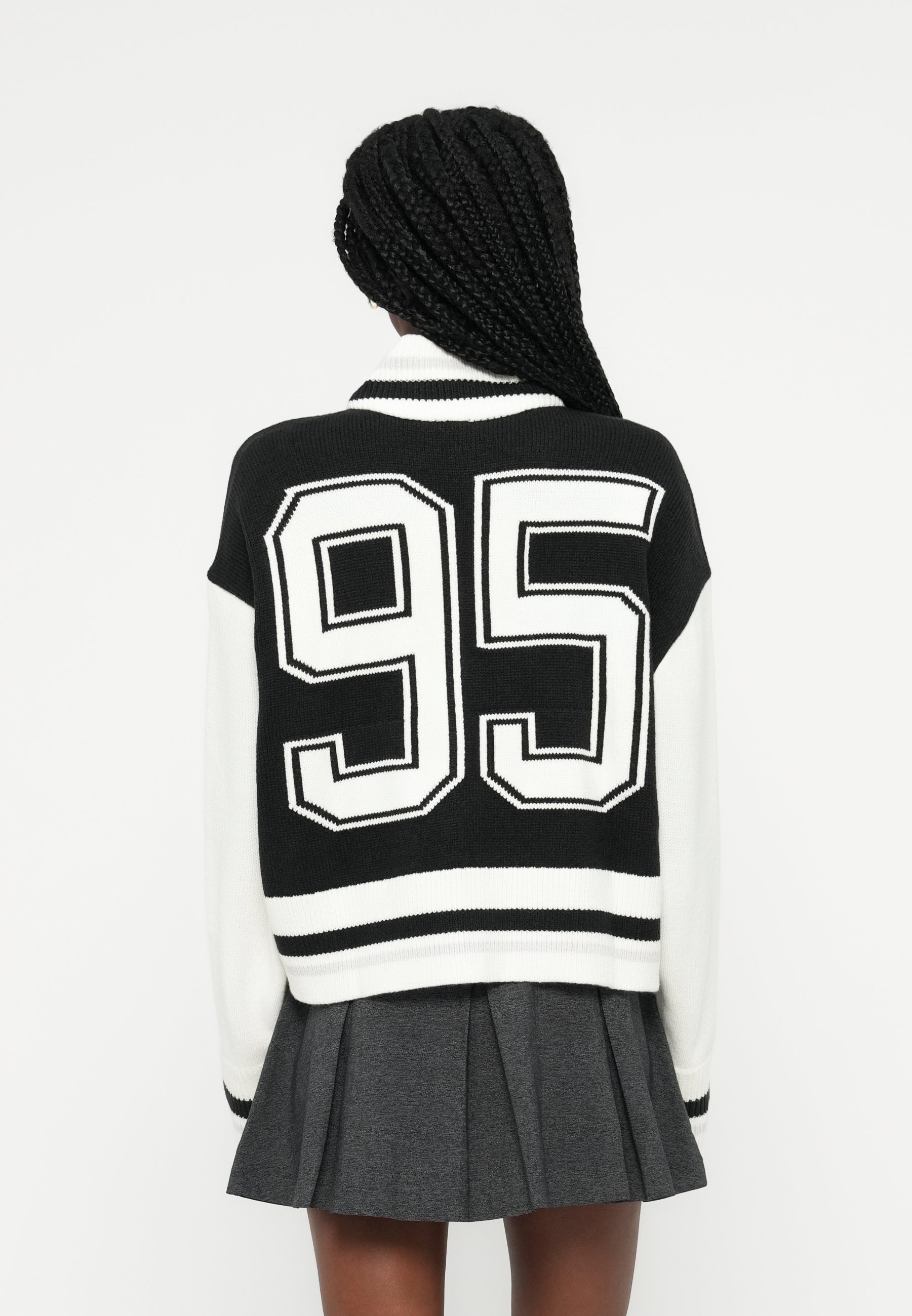 Nike Sportswear CARDIGAN STREET - Cardigan - black/sail/vast grey