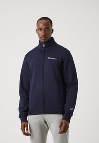 Champion ICONS FULL ZIP COLLAR - Sudadera con cremallera - dark blue